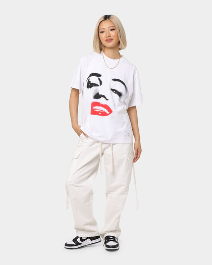 Carré X Marilyn Monroe Red Lips T-Shirt White