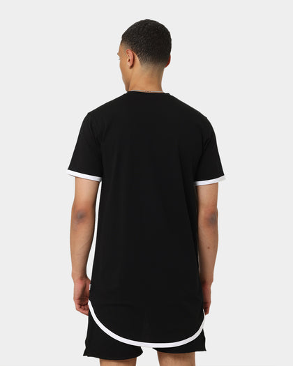 Carré Paris Ringer OG Droptail T-Shirt Black