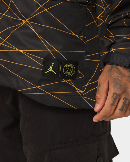 Jordan X Paris Saint-Germain Anthem Jacket Black/Tour Yellow