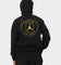 Jordan X Paris Saint-Germain Fleece Pullover Hoodie Black/Tour Yellow