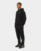 Jordan X Paris Saint-Germain Fleece Pullover Hoodie Black/Tour Yellow