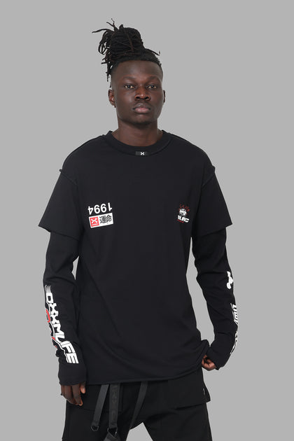 DXXMLife L-5 DXXM Racing Long Sleeve T-Shirt Black