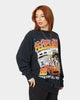 Goat Crew Team Felicia Vintage Crewneck Black Wash