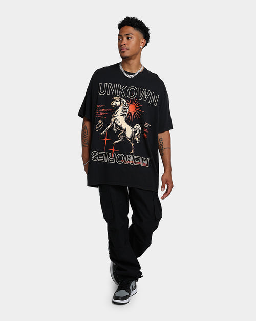 Goat Crew Unknown Memories Vintage T-Shirt Black Wash