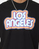 New Era Los Angeles Dodgers Retro Outline Logo T-Shirt Black