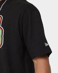 New Era New York Yankees Retro Outline Logo T-Shirt Black
