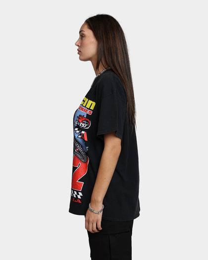 American Thrift Dirt Bike T-Shirt Off Black
