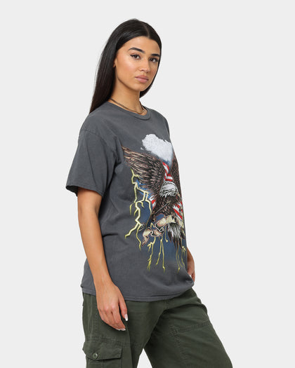 American Thrift Patriot Storm T-Shirt Off Black