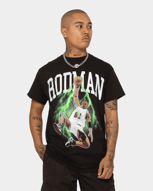 Rodman Brand Rodman Glow Dunk Vintage T-Shirt Black/Green