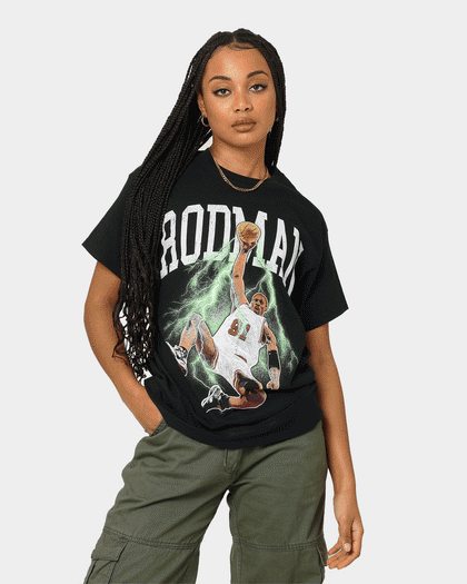 Rodman Brand Rodman Glow Dunk Vintage T-Shirt Black/Green