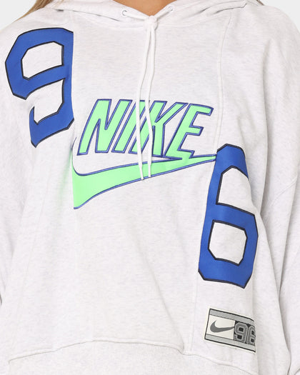 Nike Women's Nike Sportswear Circa 96 Fleece Hoodie Birch Heather