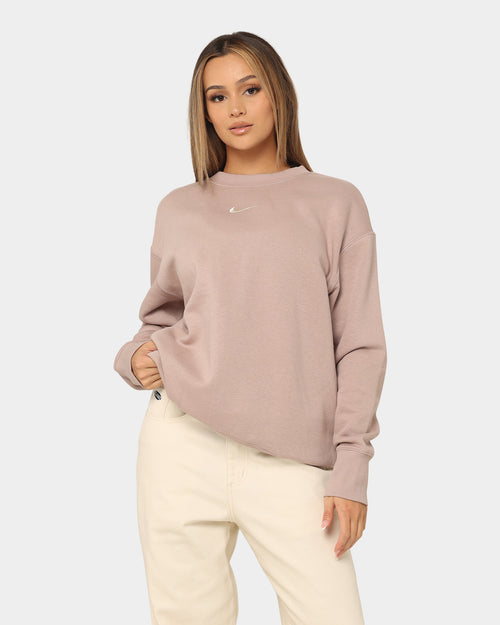 Nike Women's Nike Sportswear Phoenix Oversized Crewneck Diffused Taupe