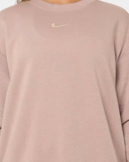 Nike Women's Nike Sportswear Phoenix Oversized Crewneck Diffused Taupe
