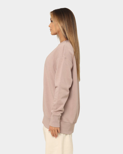 Nike Women's Nike Sportswear Phoenix Oversized Crewneck Diffused Taupe
