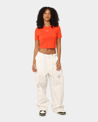 Nike Women's Nike Sportswear Essential Slim Crop T-Shirt Picante Red