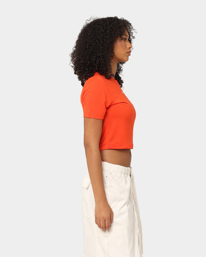 Nike Women's Nike Sportswear Essential Slim Crop T-Shirt Picante Red