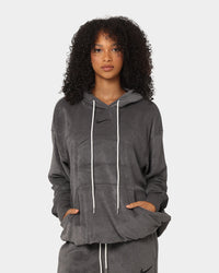 Nike Women's Nike Sportswear French Terry Oversized Pullover Hoodie Anthracite/Black