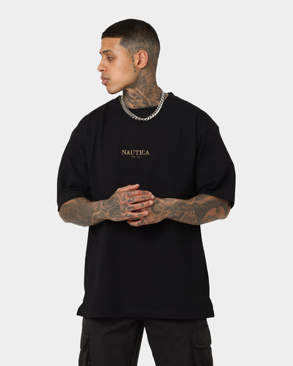 Nautica Dontea T-Shirt Black/Gold