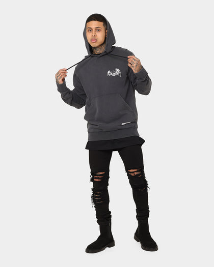 Saint Morta Venomous New Age Vintage Hoodie Vintage Black