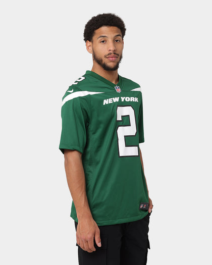 Maillot de match Nike Garrett Wilson noir des New York Jets pour jeune