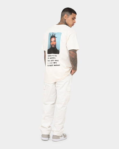 Goat Crew X Ol' Dirty Bastard ID Card Short Sleeve T-Shirt Off White