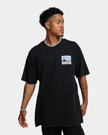 Goat Crew X Ol' Dirty Bastard ID Card Vintage T-Shirt Washed Black