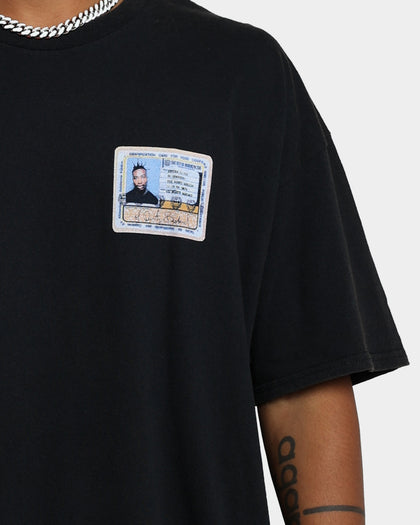 Goat Crew X Ol' Dirty Bastard ID Card Vintage T-Shirt Washed Black