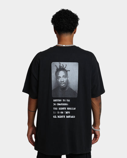 Goat Crew X Ol' Dirty Bastard ID Card Vintage T-Shirt Washed Black