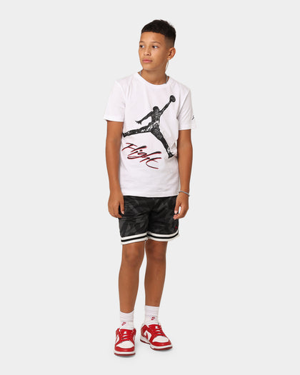 Jordan Kids' Jumpman Flight Throw T-Shirt White