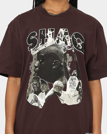 Mitchell & Ness Los Angeles Lakers Shaquille O'Neal Baroque T-Shirt Baroque Brown