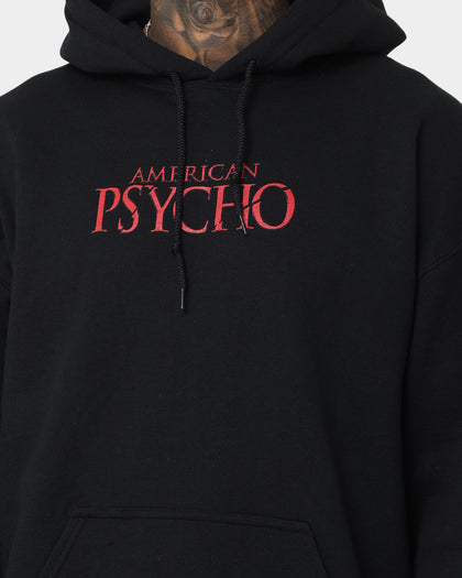 Goat Crew X American Psycho American Psycho Vintage Hoodie Black