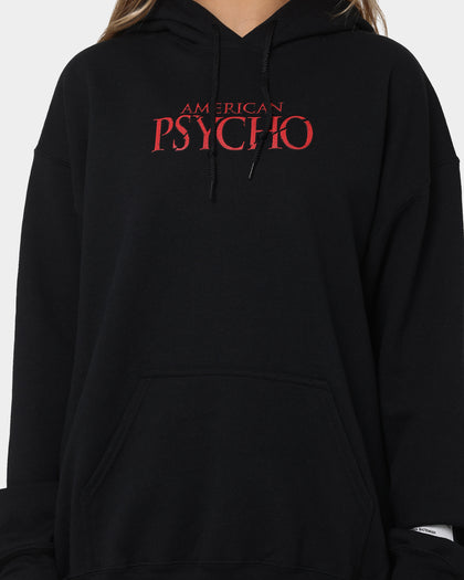 Goat Crew X American Psycho American Psycho Vintage Hoodie Black