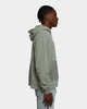MNML Panelled Vintage Hoodie Olive