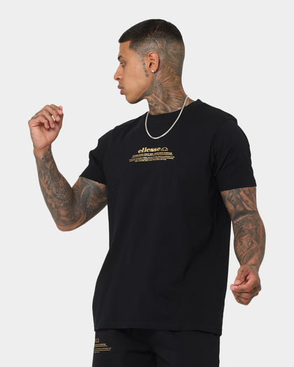 Ellesse Russano T-Shirt Black/Gold