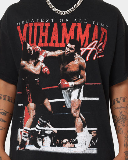 Goat Crew X Muhammad Ali Knock Out T-Shirt Black Wash