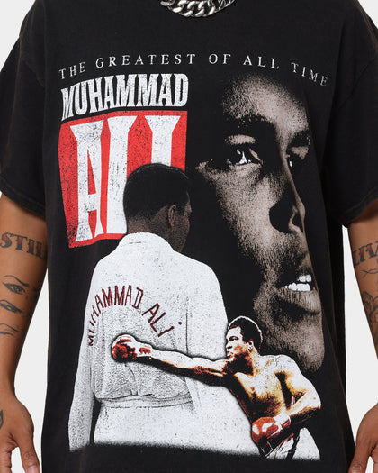 Goat Crew X Muhammad Ali Greatest Vintage T-Shirt Black Wash