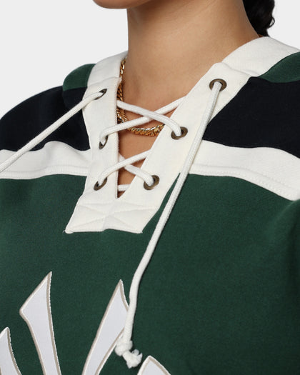 47 Brand New York Yankees Superior Lacer Hoodie Dark Green