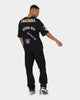 Majestic Athletic Las Vegas Raiders Puff Print Patch Oversized T-Shirt Faded Black