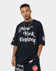 Majestic Athletic New York Yankees Puff Print Patch Oversized T-Shirt True Navy