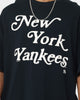 Majestic Athletic New York Yankees Puff Print Patch Oversized T-Shirt True Navy