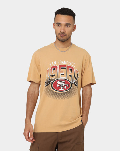 Majestic Athletic San Francisco 49ers Vintage Arch T-Shirt Tan