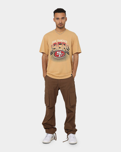 Majestic Athletic San Francisco 49ers Vintage Arch T-Shirt Tan