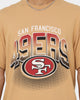 Majestic Athletic San Francisco 49ers Vintage Arch T-Shirt Tan