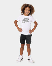 Nike Kids' Faux Jersey Mesh Futura T-Shirt White