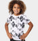 Nike Kids' Futura Branding All-Over Print T-Shirt White