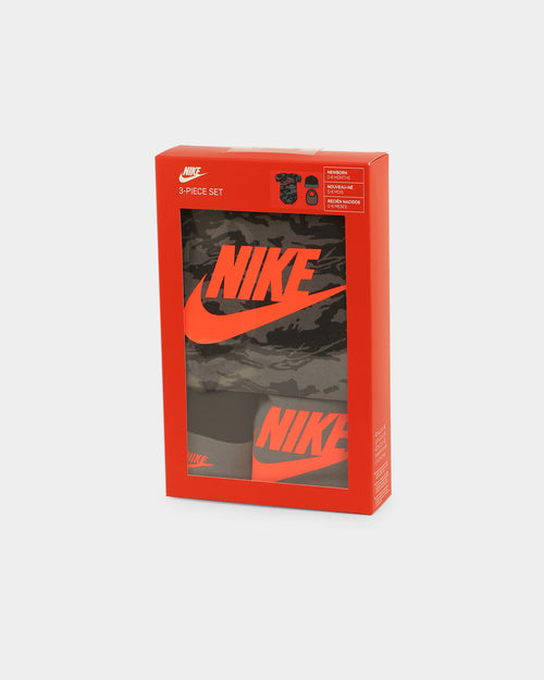 Nike Infants' Camo 3 Piece Set Smoke Grey