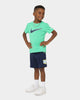 Nike Kids' Ribbon Swoosh T-Shirt Green Shock