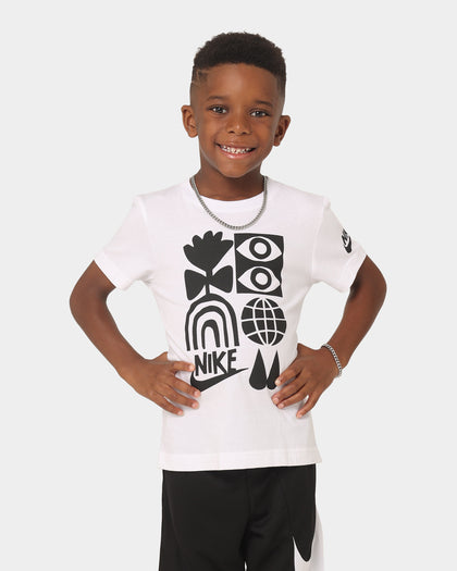 Nike Kids' HBR Statement T-Shirt White