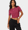 Nike Women's Nike Sportswear Essential Slim Crop T-Shirt Rosewood