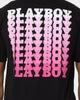 Playboy Stack Blend T-Shirt Black Magenta